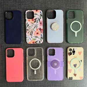 Lot of 8 iPhone Pro Max cases